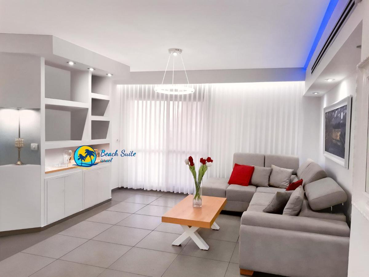 Beach Suite Israel- Private Jacuzzi Garden Suite & Gym, 3 Min Walk To Beach ביץ סוייט ישראל- ג'קוזי פרטי בגינה 3 דקות הליכה לים וחדר כושר Ashkelon Eksteriør bilde